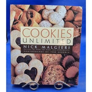 Nick Malgieri Cookies Unlimited 1st Edition Dust Jacket 2000